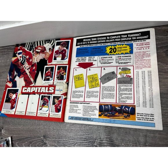 1986 O-Pee-Chee NHL Hockey Sticker EMPTY Album Patrick Roy Stanley - Picture 6 of 7